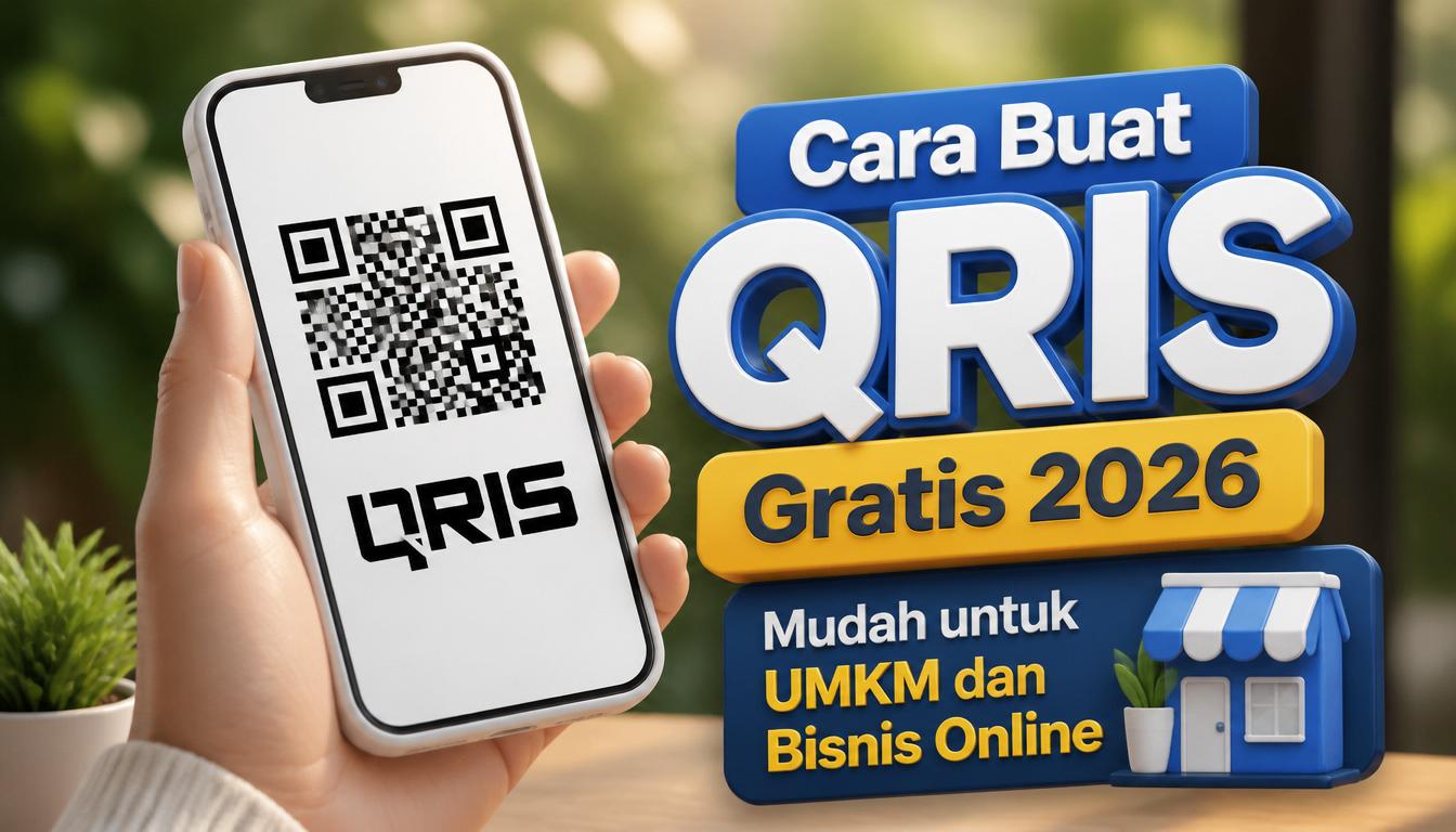 Cara Buat QRIS Gratis 2026, Mudah untuk UMKM dan Bisnis Online