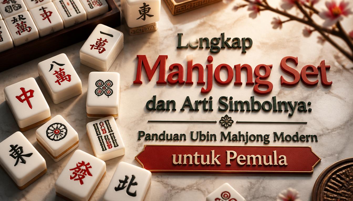 Lengkap Mahjong Set dan Arti Simbolnya Panduan Ubin Mahjong Modern untuk Pemula