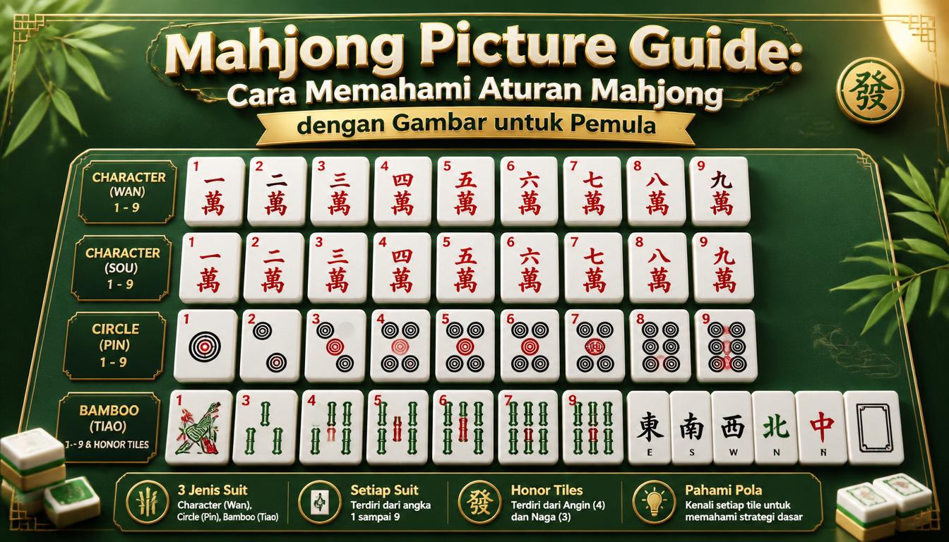 Mahjong Picture Guide: Cara Memahami Aturan Mahjong dengan Gambar untuk Pemula