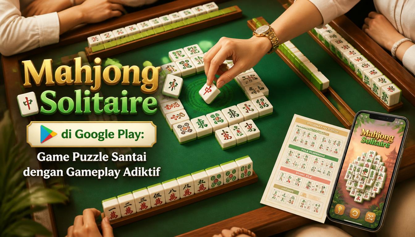 Mahjong Solitaire di Google Play Game Puzzle Santai dengan Gameplay Adiktif