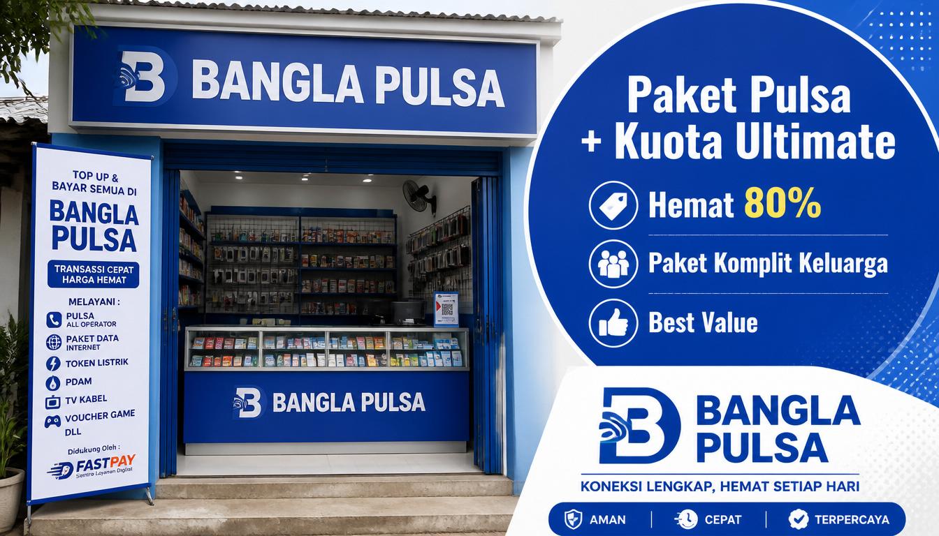 Paket Pulsa + Kuota Ultimate Hemat 80% Paket Komplit Keluarga Best Value
