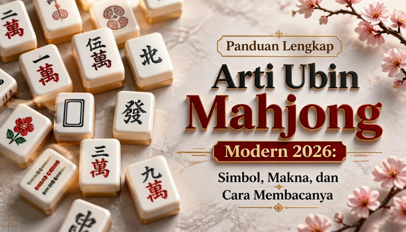 Panduan Lengkap Arti Ubin Mahjong Modern 2026 Simbol, Makna, dan Cara Membacanya