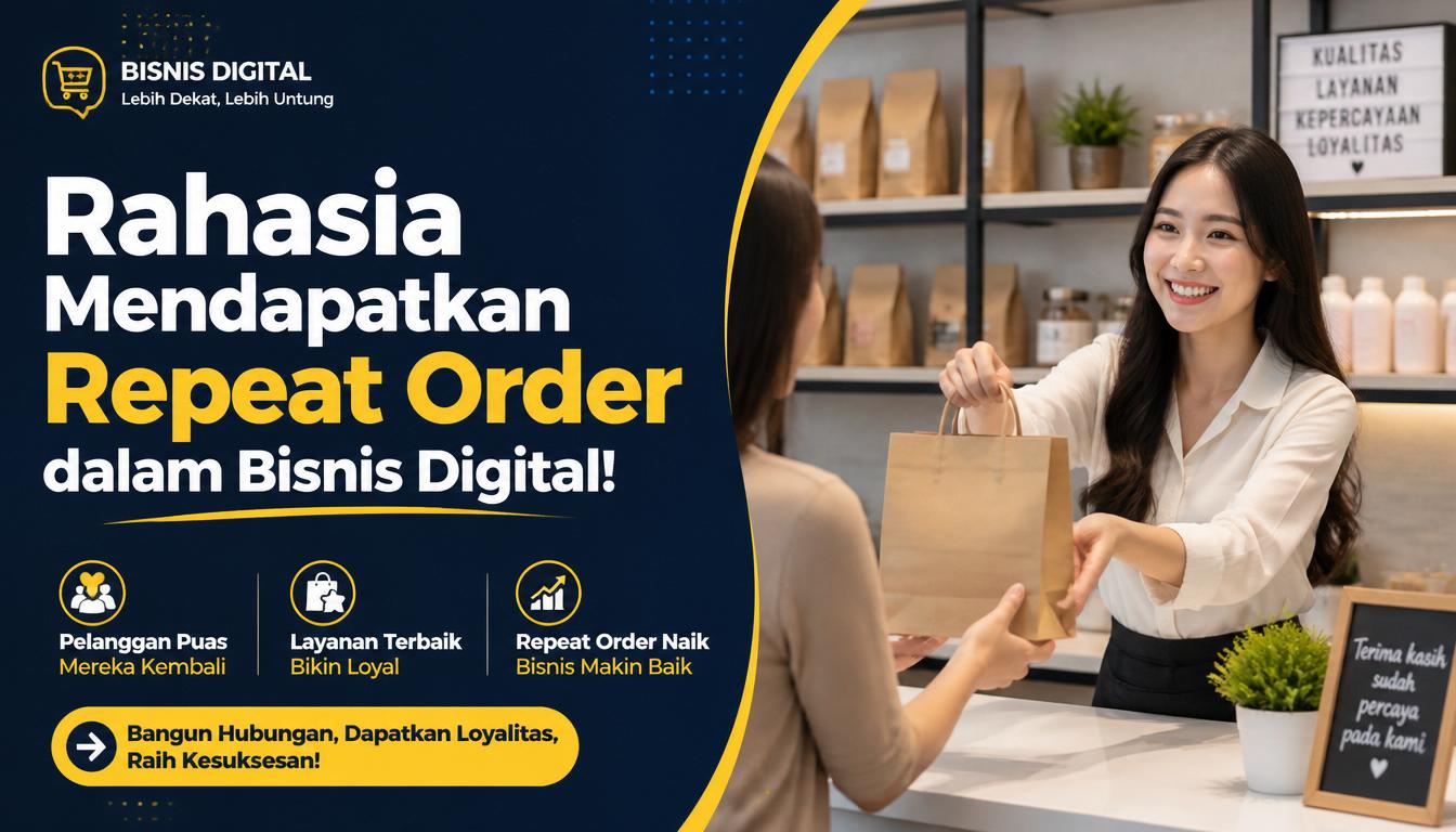 Rahasia Mendapatkan Repeat Order dalam Bisnis Digital