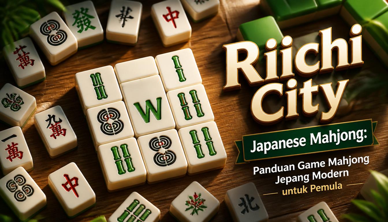 Riichi City Japanese Mahjong Panduan Game Mahjong Jepang Modern untuk Pemula