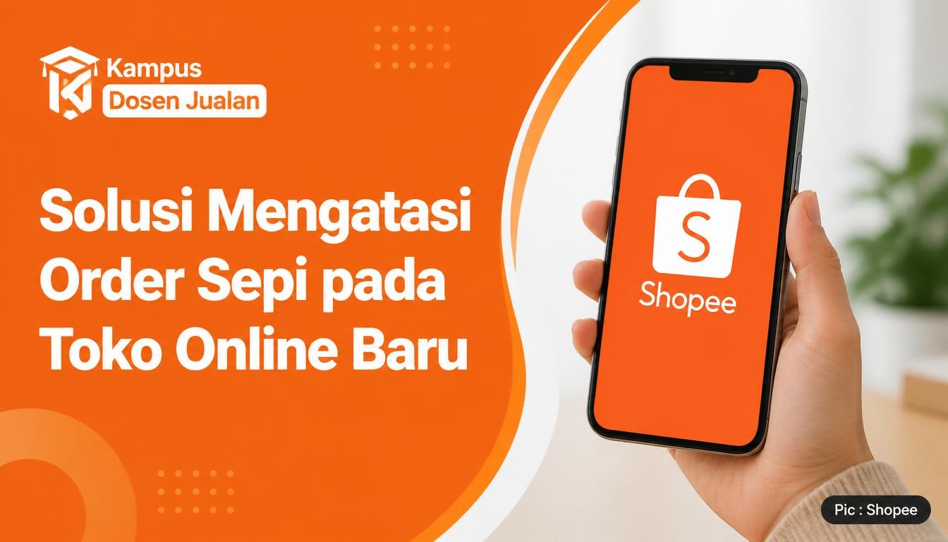 Solusi Mengatasi Order Sepi pada Toko Online Baru
