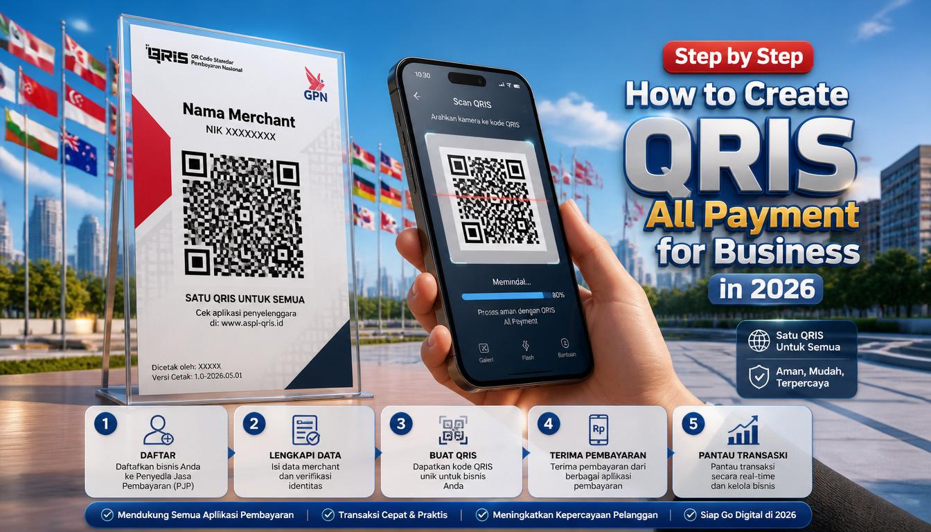 Step by Step How to Create QRIS All Payment for Business in