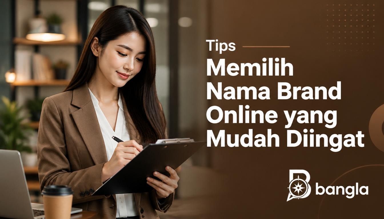 Tips Memilih Nama Brand Online yang Mudah Diingat