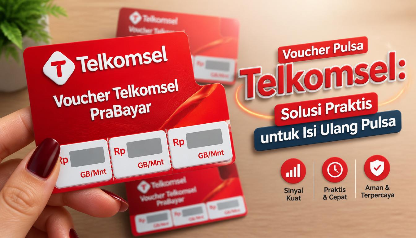 Voucher Pulsa Telkomsel Solusi Praktis untuk Isi Ulang Pulsa