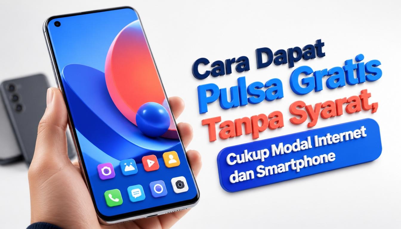 Cara Dapat Pulsa Gratis Tanpa Syarat, Cukup Modal Internet dan Smartphone