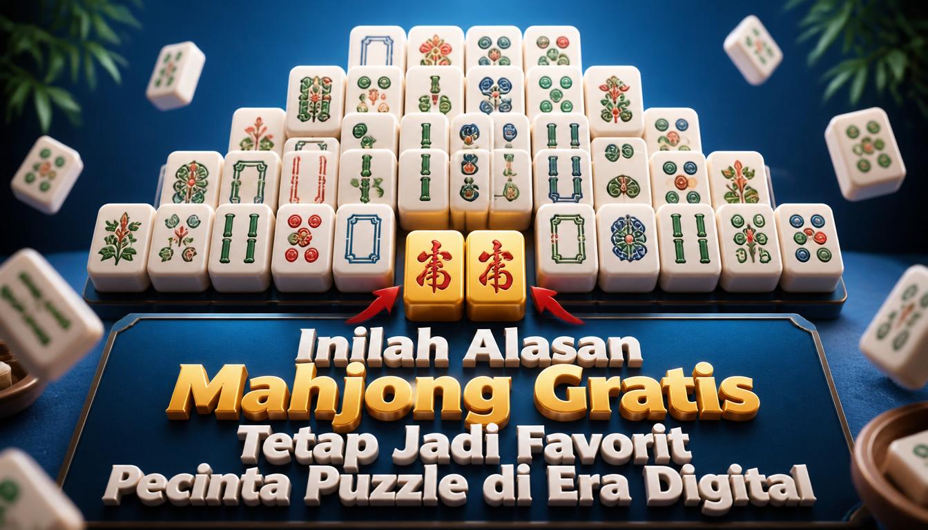 Inilah Alasan Mahjong Gratis Tetap Jadi Favorit Pecinta Puzzle di Era Digital