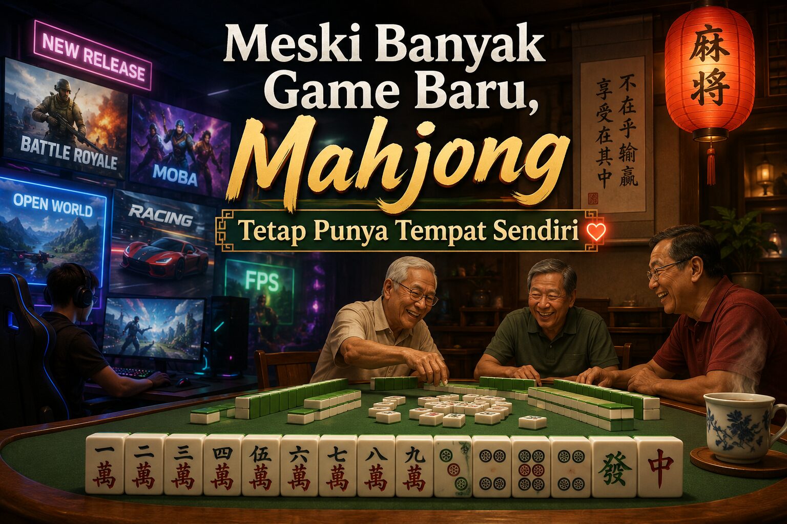 Meski Banyak Game Baru, Mahjong Tetap Punya Tempat Sendiri