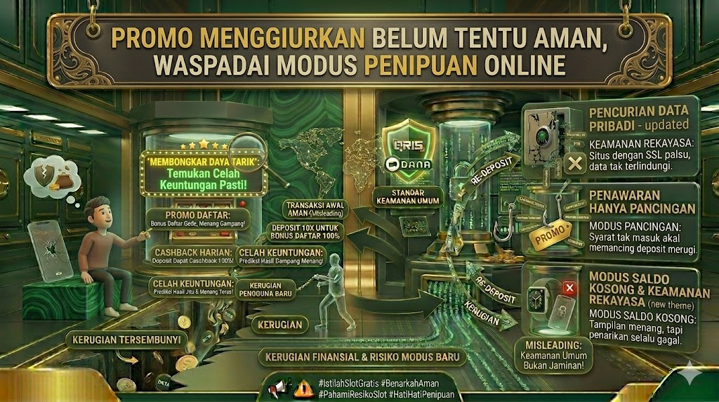 Promo Menggiurkan Belum Tentu Aman, Waspadai Modus Penipuan Online