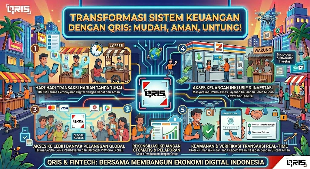 Transformasi Sistem Keuangan dengan QRIS